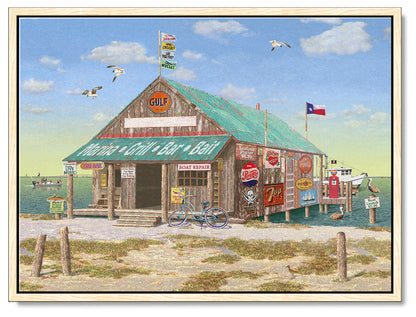 Gulf Coast Morning Canvas Print