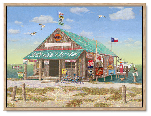 Gulf Coast Morning Canvas Print