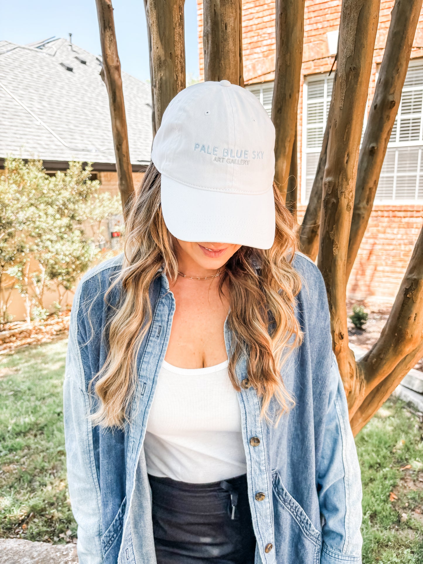 Pale Blue Sky Dad Hat