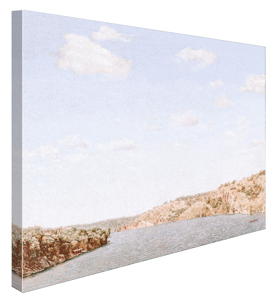 Lake in the Hills Canvas Print