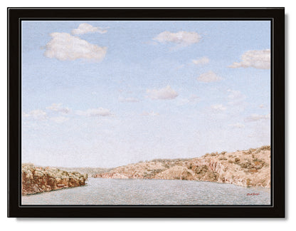 Lake in the Hills Canvas Print