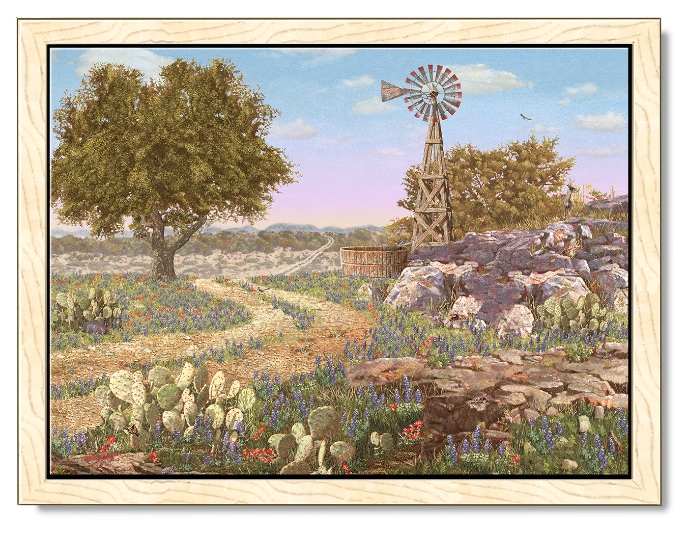 Wildflower Trail Canvas Print