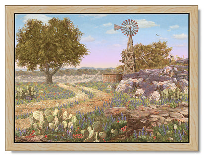 Wildflower Trail Canvas Print